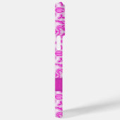 Tulip damask paarse roze name Case-Mate iPhone case (Achterkant / Rechts)