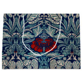 Tulip en Roos, William Morris Large Gift Bag Groot Cadeauzakje (Voorkant)