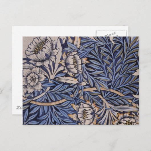 Tulip en Willow van William Morris Briefkaart (Voorkant / Achterkant)