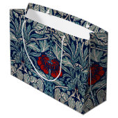 Tulip et Rose, William Morris Grand sac cadeau (Dos Angle)