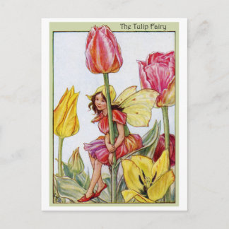 Tulip Fairy Briefkaart