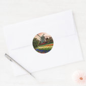 Tulip Festival Ronde Sticker (Envelop)