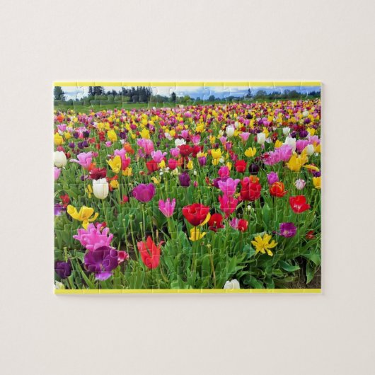Tulip Field, Oregon Legpuzzel (Horizontaal)