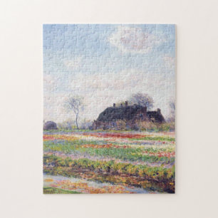 Tulip Fields Sassenheim Haarlem Monet Fine Art Legpuzzel