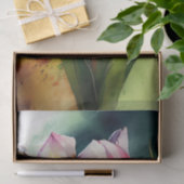 Tulip Floral-Waterverf ontkoppeling Tissuepapier (Geschenk)