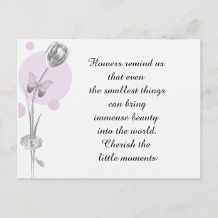 Tulip Flower Hartelijk dank Briefkaart