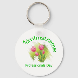 Tulip Flowers Administrative Professionals Day Sleutelhanger