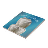 Tulip Flowers Anything Is Possible Inspirational  Tegeltje (Zijkant)