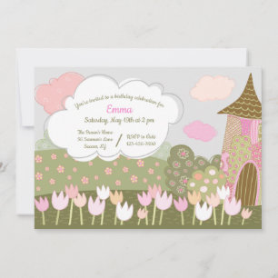 Tulip Garden Birthday Party Kaart