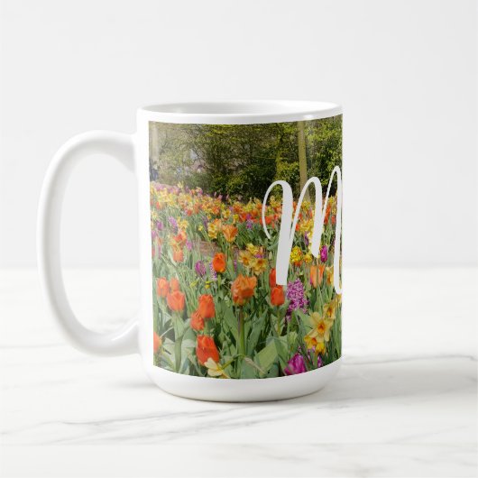 Tulip Garden Mère's Day Mug (Gauche)