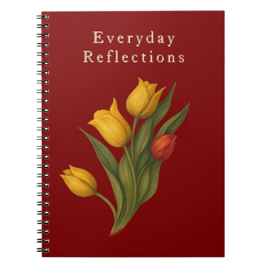 Tulip Garden Reflections — Luxe Journal (Devant)