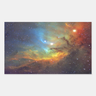 Tulip Nebula SH2-101 NASA Rechthoekige Sticker