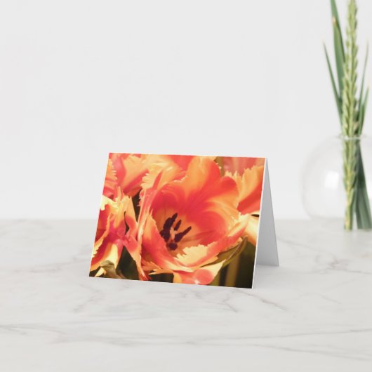 Tulip Note Card Kaart (Voorkant)