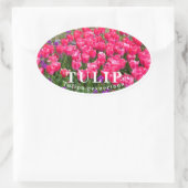 Tulip Ovale Sticker (Tas)