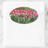 Tulip Ovale Sticker (Tas)