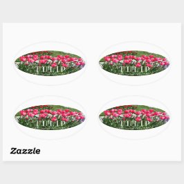 Tulip Ovale Sticker