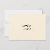 Tulip Paradise QR Code RSVP Card (Achterkant)