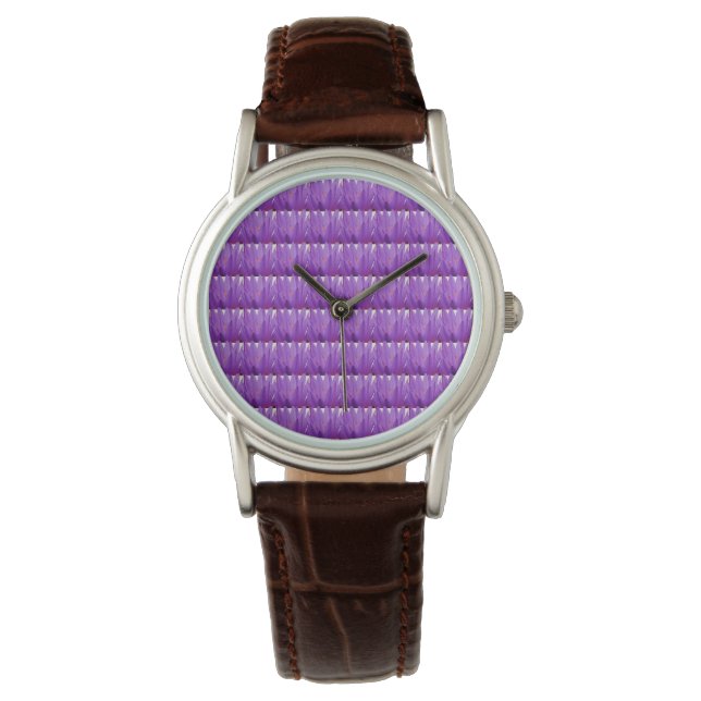 Tulip Patroon Horloge (Voorkant)