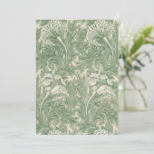 Tulip Pattern (1875) van William Morris Kaart (Staand voorkant)