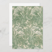 Tulip Pattern (1875) van William Morris Kaart (Voorkant / Achterkant)