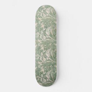 Tulip Pattern (door William Morris) Skateboard