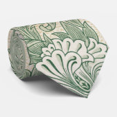 Tulip Pattern (door William Morris) Stropdas (Opgerold)