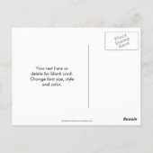 Tulip Petals Flower Photography Personalized Briefkaart (Achterkant)