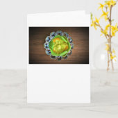 Tulip Poplar Blossom, carte (Fleur jaune)