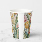 Tulip Reverie Papieren Bekers (Rechts)