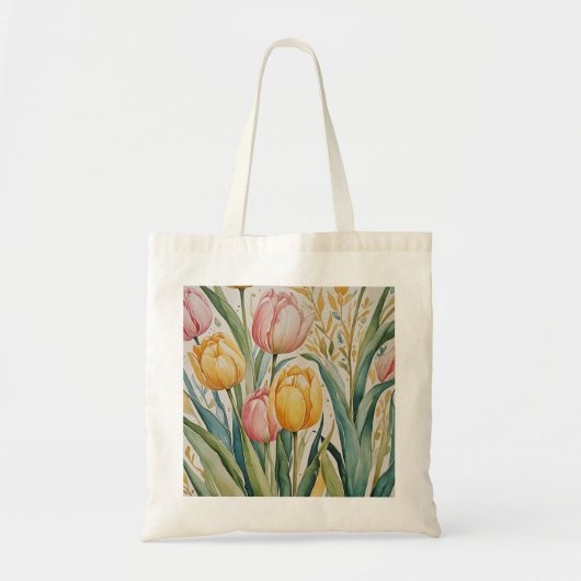 Tulip Reverie Tote Bag (Voorkant)