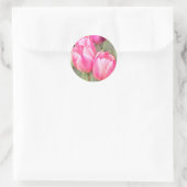Tulip [Round Seal] Ronde Sticker (Tas)