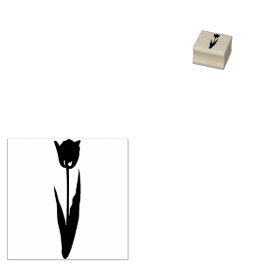 Tulip Rubber Stamp Rubberstempel