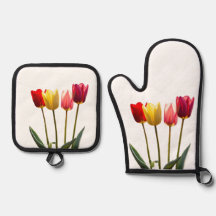 TULIP´S Oven Mitt & Pot Houder Set