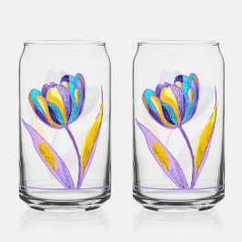 Tulip Soda Glass Blikvorm Glas