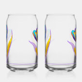 Tulip Soda Glass Blikvorm Glas (Links)