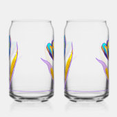Tulip Soda Glass Blikvorm Glas (Rechts)