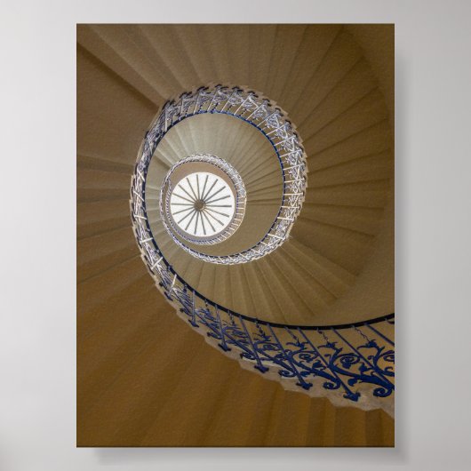 Tulip staircases in London Poster (Voorkant)