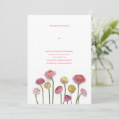 Tulip-uitnodiging Kaart (Staand voorkant)