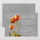 Tulip Wedding Invitations (Devant / Derrière)