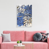 "Tulip & Willow" door William Morris Canvas Afdruk (Insitu (Woonkamer))