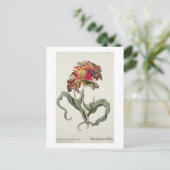 Tulipa Monstrosa Rubra Maior uit 'Phythanthoza Ic Briefkaart (Staand voorkant)