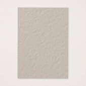 Tulipe blanche et perles Mariage Charity Carte Fav (Dos)