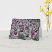 Tulipe, carte (Fleur jaune)