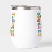 Tulipe colorée Lettrée "N" (Droite)