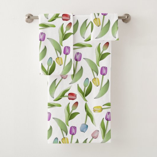 Tulipe colorée moderne (En situation)