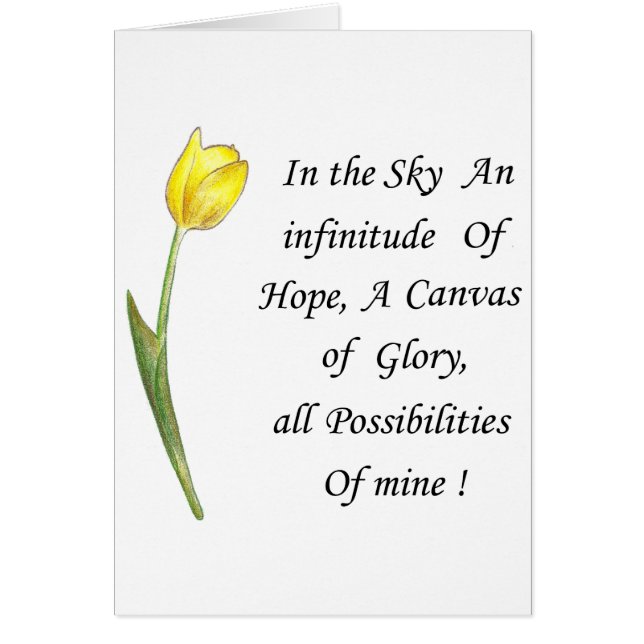 Tulipe jaune (Devant)