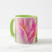 Tulipe rose Fleurs Jardin Art Mug Cup (Devant gauche)