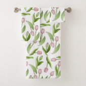 Tulipe rose moderne (En situation)