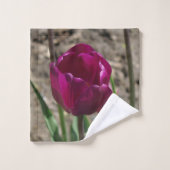 Tulipes (Gant de toilette)