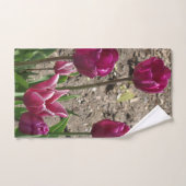 Tulipes (Serviette à main)